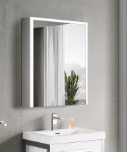 Зеркальный шкаф ESBANO ES-5005 50х70х15 см, с подсветкой — 