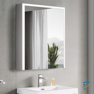 Зеркальный шкаф ESBANO ES-5005 50х70х15 см, с подсветкой  (ES-5005)