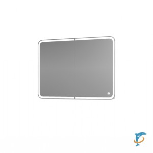 Шкаф-зеркало АДЕЛЬ-90 с LED подсветкой  (209004)