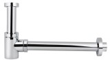 Сифон для раковины без выпуска Хром Kaiser 9584 /958B — 