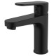 Смеситель для раковины Azario ELVIS без донного клапана, чёрный (AZ-WWK168155PA)  (AZ-WWK168155PA)