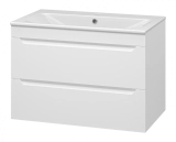 Тумба с раковиной Misty Бриз 80 , подвесная — 