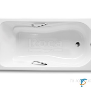 Ванна Roca Haiti 150x80 с отверстиями для ручек, anti-slip 2332G000R (2332G000R)