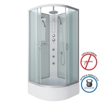 Душевая кабина Niagara NG-3301-14BKTG (900х900х2100-2400) — 