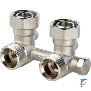 Узел нижнего подключения Stout для однотрубной системы угловой 3/4  (SVH-0003-000020)