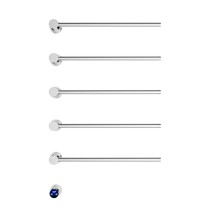 Полотенцесушитель электрический Terminus Аккорд П5 50х80, хром &mdash; Водяной полотенцесушитель «Виктория» 500/1196 Terminus 22 перекладин