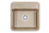 Кухонная мойка Granula Standart T-5001 бежевый &mdash; 