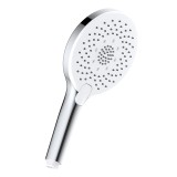 Лейка душевая Lemark LM8128C 3-функциональная круглая Ø140х265мм хром, блистер — 