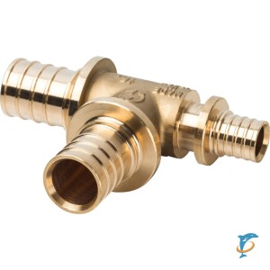 Stout Тройник переходной 25x25x16 для труб из сшитого полиэтилена аксиальный  (SFA-0014-252516)