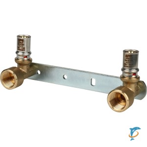 Stout Настенный комплект для смесителя 1/2"x20 для металлопластиковых труб прессовой  (SFP-0013-001220)