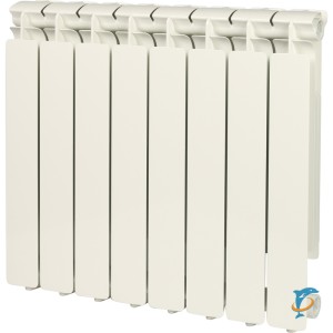 Stout Bravo 500 8 секций радиатор алюминиевый боковое подключение  (SRA-0110-050008)