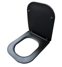 Крышка-сиденье для унитаза ESBANO GARANT (Чёрный матовый) — 