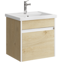 Тумба с раковиной Aqwella Urban 50 подвесная дуб давос — 