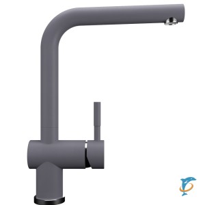 Смеситель для кухонной мойки Ulgran Quartz UQ-022 бетон (UQ-022-05)