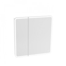 Шкаф-зеркало АДЕЛЬ-80 с LED подсветкой — 