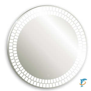 Зеркало AZARIO Армада d770 c подсветкой и диммером, сенсорный выключатель (LED-00002513)  (LED-00002513)