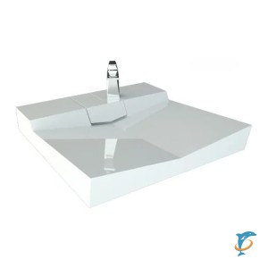 Раковина Андреа Onyx 60 над стиральной машиной  (ANDONYX60)