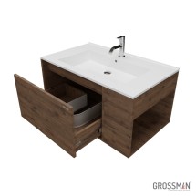 Тумба подвесная Grossman ТЕНЗА-85 см веллингтон — 