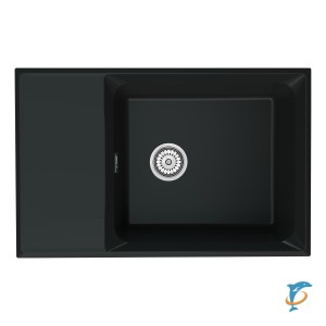 Мойка кухонная Point Этна 78 черный  (PN3012B)