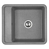 Мойка для кухни из литого мрамора Aquaton Беллис 57 серый 1A724932BS230 &mdash; 