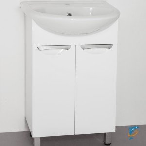 Мебель для ванной Style Line Жасмин 55  (ЛС-00000033 +  ЛС-00000135 + ЛС-00000039)