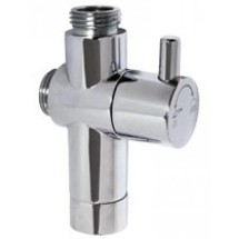 Дивертор поворотный Хром (керамический) Kaiser 58DR — 