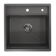 Стальная кухонная мойка Granula KS-5051 графит матовый  (KS-5051 графит матовый)