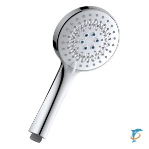 Лейка душевая Lemark LM8127C 3-функциональная круглая Ø111х242мм хром, блистер (LM8127C)