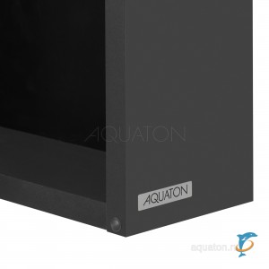 Зеркальный шкаф Aquaton Сохо 60 графит, левый  (1A258302AJA0L)