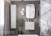 Зеркальный шкаф Aquaton Сохо 60 графит, левый