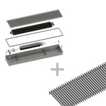 Конвектор ITTBL.090.400.1100 с решеткой SGL.1100.400 silver — 