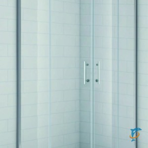 ECO-O-AH-2-100/90-P-Cr Душевой уголок  (ECO-O-AH-2-100/90-P-Cr)