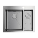 Мойка Omoikiri Akisame 60-2-IN-L нерж.сталь/нержавеющая сталь — 