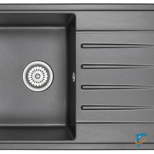Кухонная мойка Granula Standart ST-7602 чёрный  (ST-7602 чёрный)