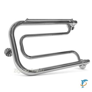 Полотенцесушитель водяной А [1"] 320х400 с полочками+крепёж  (A 320/400 с полочками)