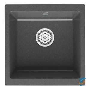 Мойка кухонная Point Бату 45 графит  (PN3008GR)