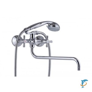 Смеситель для ванны Хром, излив 35 см Kaiser Carlson 11055  (11055)