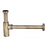 Сифон для раковины без выпуска Античная бронза Kaiser 9582 /958L-An — 