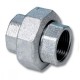 Американка чугунная оцинкованная EE 1/2" (гайка-гайка) с плоской прокладкой  (330U 1/2 EE)