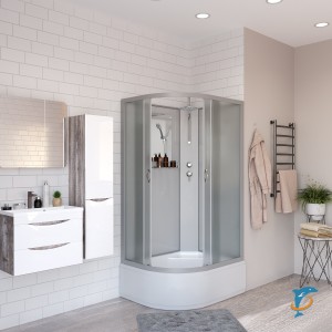 Душевая кабина Niagara NG-2310-14RBKT (1200х800х2100-2400)  (23101424RBKT)