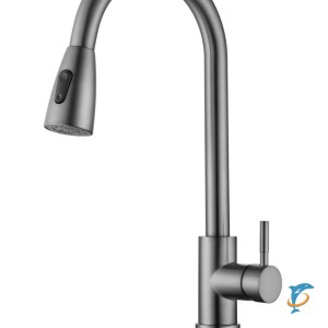 Смеситель для кухонной мойки G.lauf ZAP4-H090 нержавеющая сталь  (ZAP4-H090)