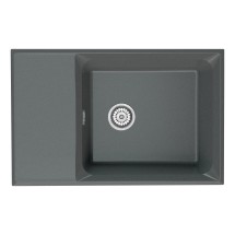 Мойка кухонная Point Этна 78 графит — 