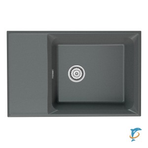 Мойка кухонная Point Этна 78 графит  (PN3012GR)