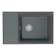 Мойка кухонная Point Этна 78 графит  (PN3012GR)