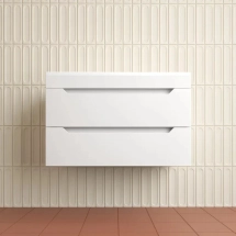 Тумба с раковиной подвесная Style Line Остин 80, белый эмаль PLUS — Зеркало-шкаф Style Line Панда 50/С Стиль (W) ЛС-00000086