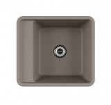 Мойка для кухни из литого мрамора Aquaton Беллис 57 серый  шёлк 1A724932BS250 &mdash; 