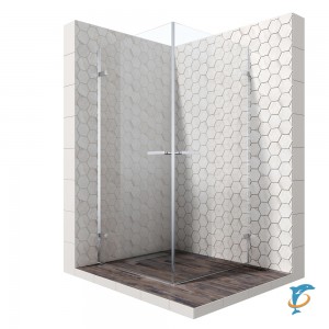 Душевое ограждение Ambassador Abner 10011106 (1000x1000x2000)  (10011106)