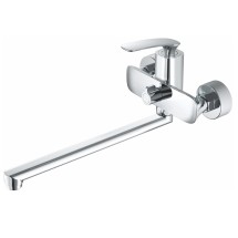 Смеситель для ванны HAIBA HB22616 длинный излив, латунь, хром — 