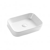 Раковина накладная Azario 500х 385х120 белая AZ-2242 — 