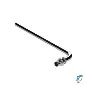 Трубка для радиатора VALTEC , Г-образная с плавным поворотом 20/300 для труб из сшитого полиэтилена (VTm.481.PC.002015)